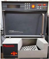 Microwave ashing system for sample preparation